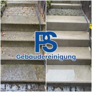 Treppe vorher-nachher